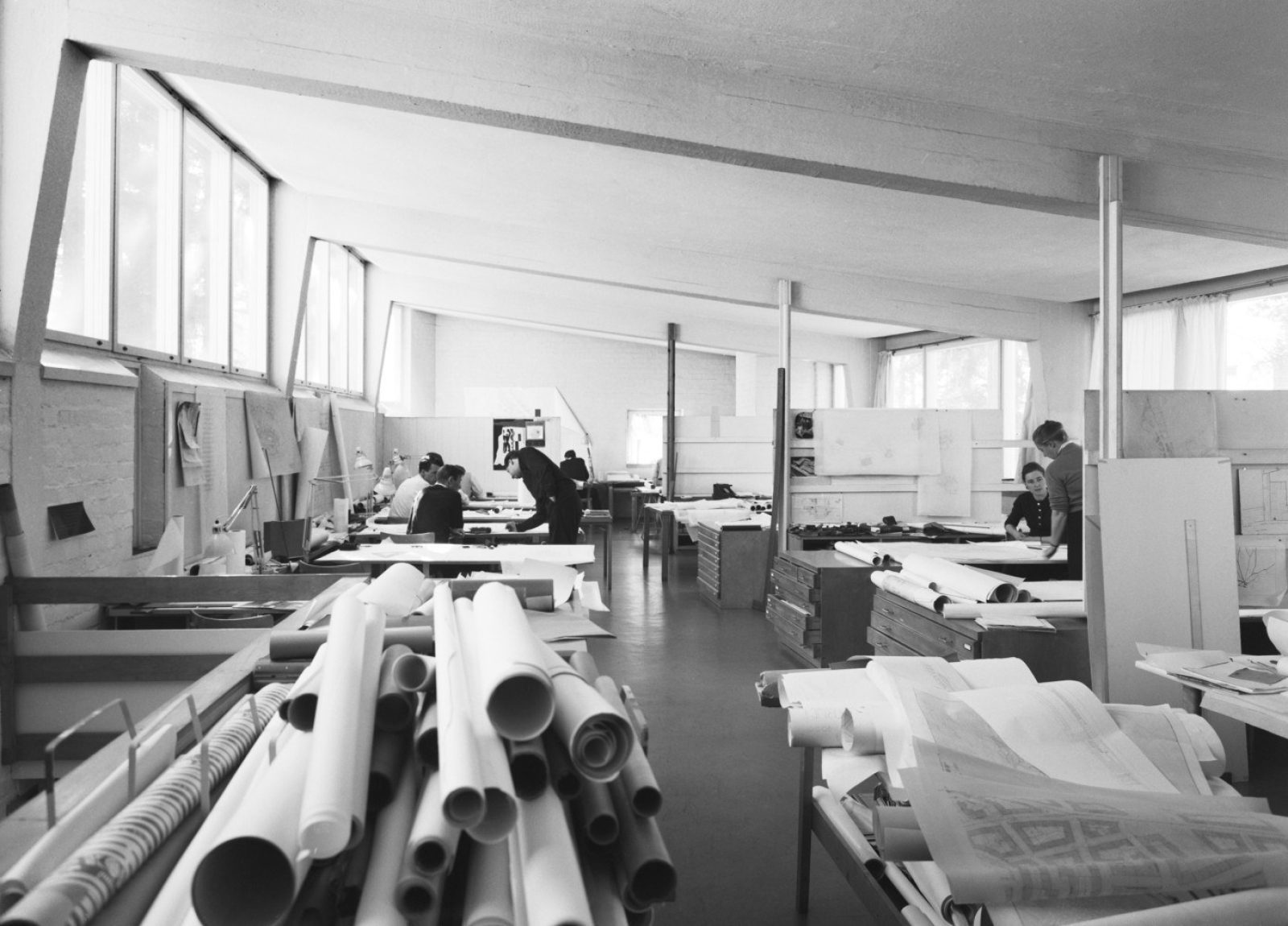 Alvar Aallon Ateljee 1950 luku Heikki Havas Alvar Aalto saatio verkkosivut