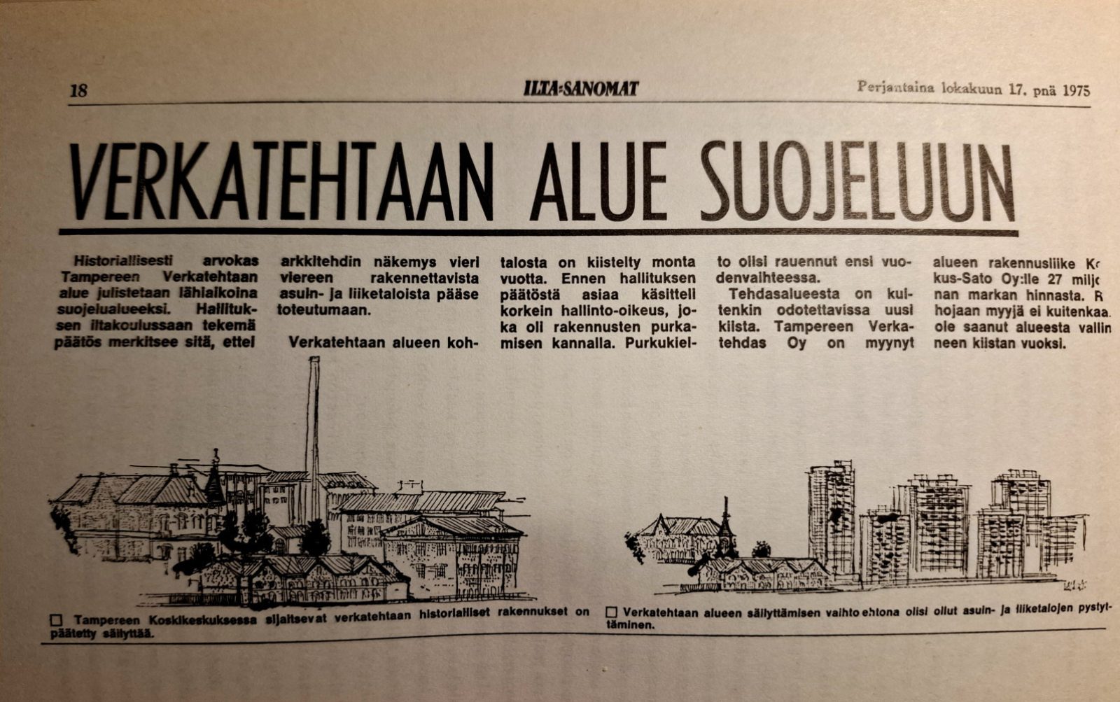 Verkatehtaan suojelu media Verkatehtaan suojelu media