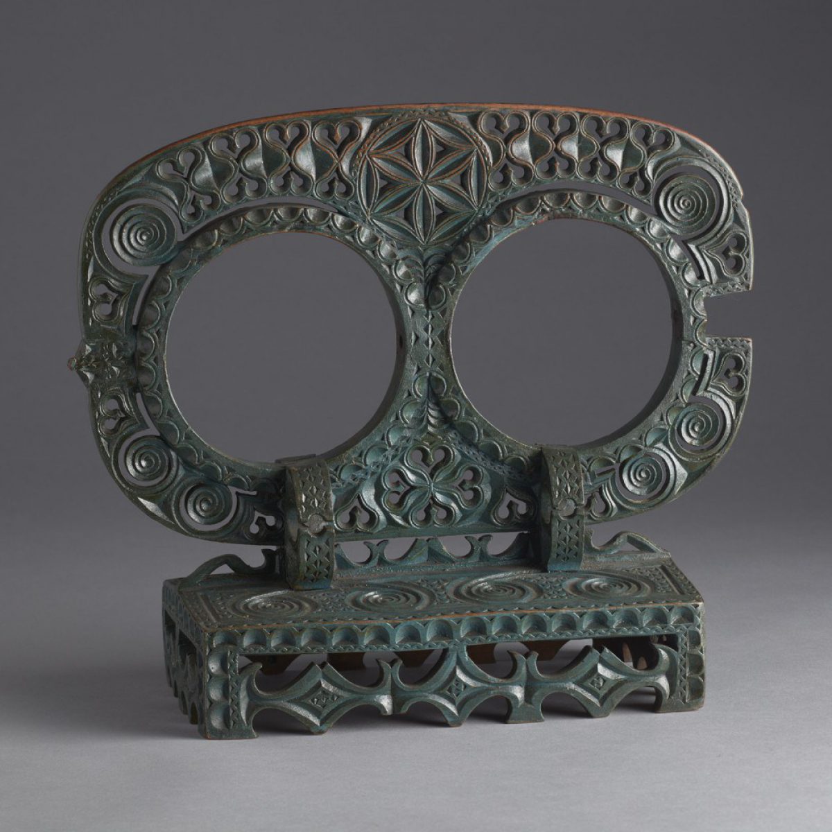 Spolställ som använts på Bergö. Finlands nationalmuseum, Etnologiska samlingarna, K4331:362. Bild: Matti Kilponen, Museiverket 2021