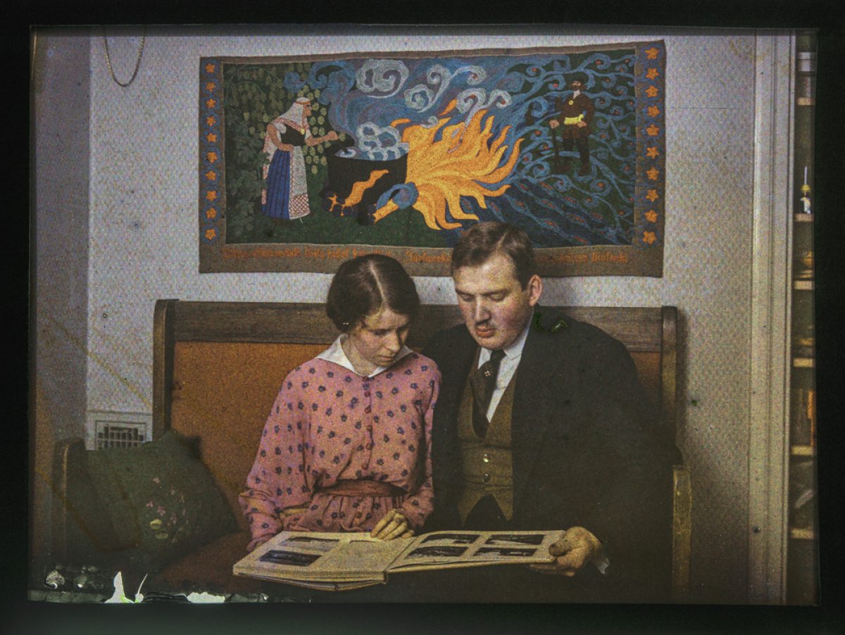 Photographer Reino Pietinen and his wife Sivi. Photo: Reino Pietinen / Picture Collections of the Finnish Heritage Agency