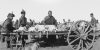 Butcher with a goat cart at Urga market in Mongolia in 1909 (cropped image), Sakari Pälsi / Picture Collections of the Finnish Heritage Agency. Objektinumero: VKK156:120