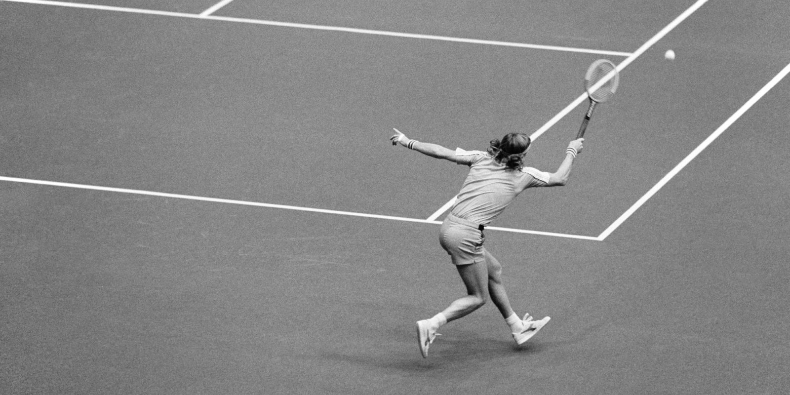 Tennis player Björn Borg in Finland on November 26, 1978 (cropped image), Hannu Lindroos / JOKA / Finnish Heritage Agency. Objektinumero: JOKAHAL13C:6 Tennis player Björn Borg in Finland on November 26, 1978 (cropped image), Hannu Lindroos / JOKA / Finnish Heritage Agency. Objektinumero: JOKAHAL13C:6