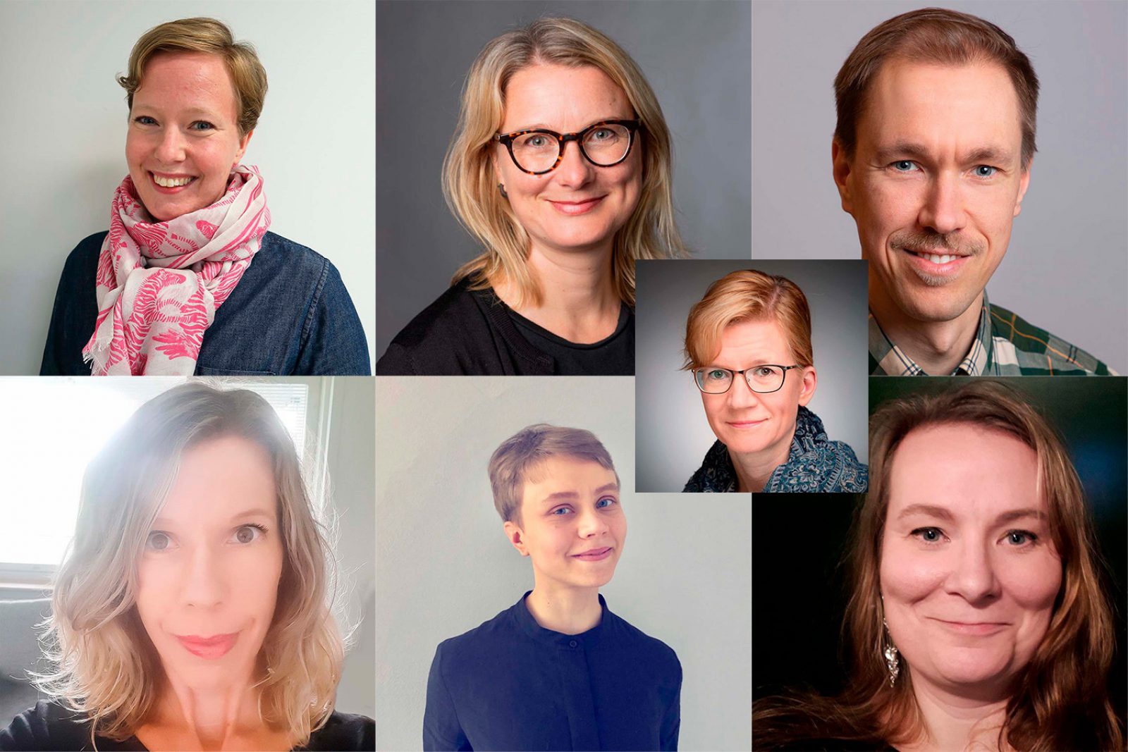 Osion 3 puhujat: ylärivissä Eeva Teräsvirta, Johanna Kaakinen ja Mikko Nykänen. Alarivissä Reetta Lepistö, Mariia Niskavaara ja Eeva-Kristiina Harlin. Oikealla keskellä Ulla Salmela. Osion 3 puhujat: ylärivissä Eeva Teräsvirta, Johanna Kaakinen ja Mikko Nykänen. Alarivissä Reetta Lepistö, Mariia Niskavaara ja Eeva-Kristiina Harlin. Oikealla keskellä Ulla Salmela.
