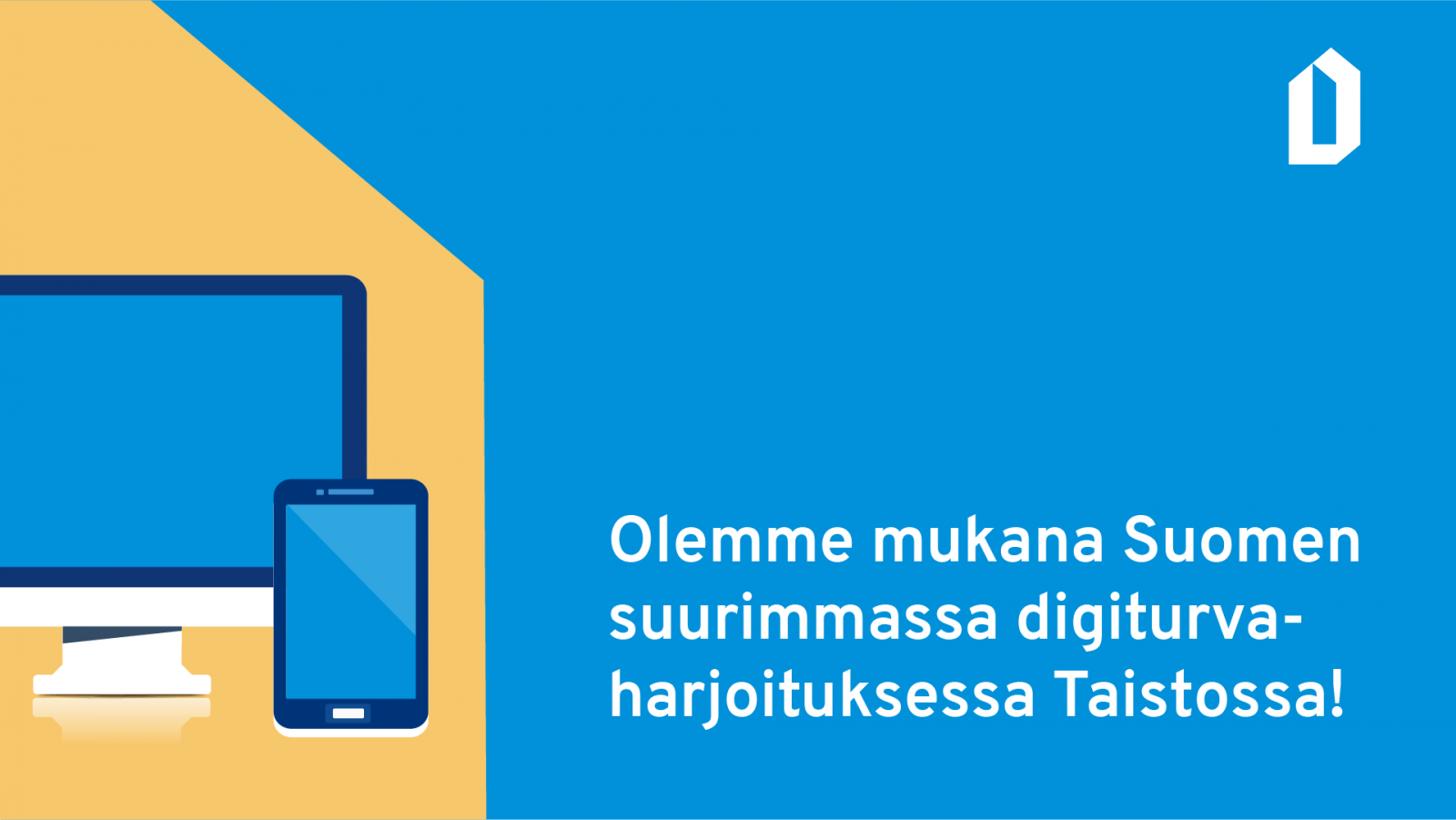 Taisto-harjoituksen tunnusbanneri Taisto-harjoituksen tunnusbanneri