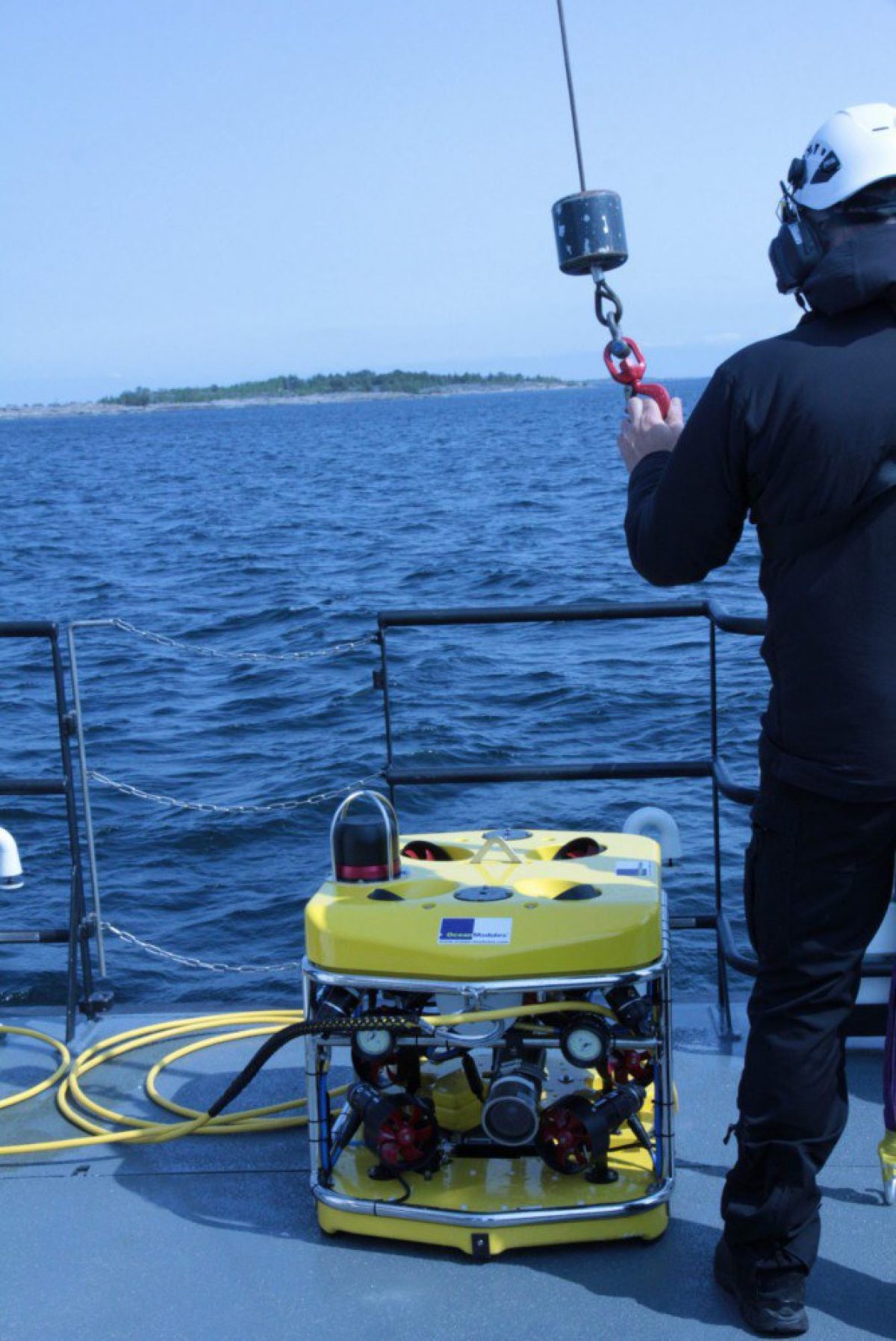 ROV valmiina kuvauksiin 1