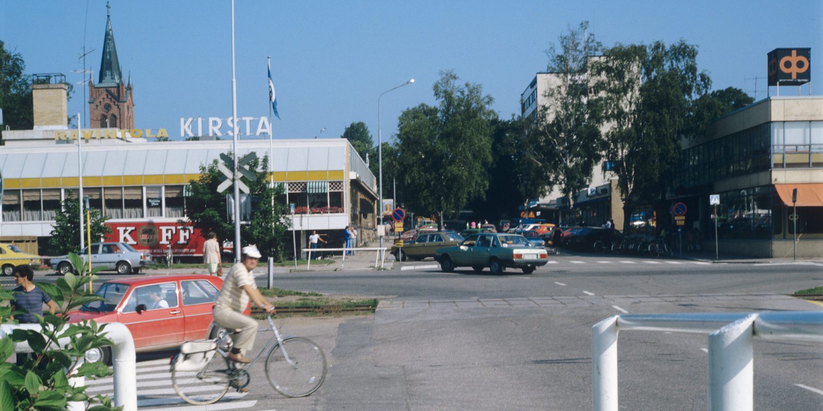 Kaupunkinäkymää. Kaupunkinäkymää.