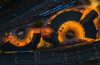 Pasilan Veturitallit aerial at night