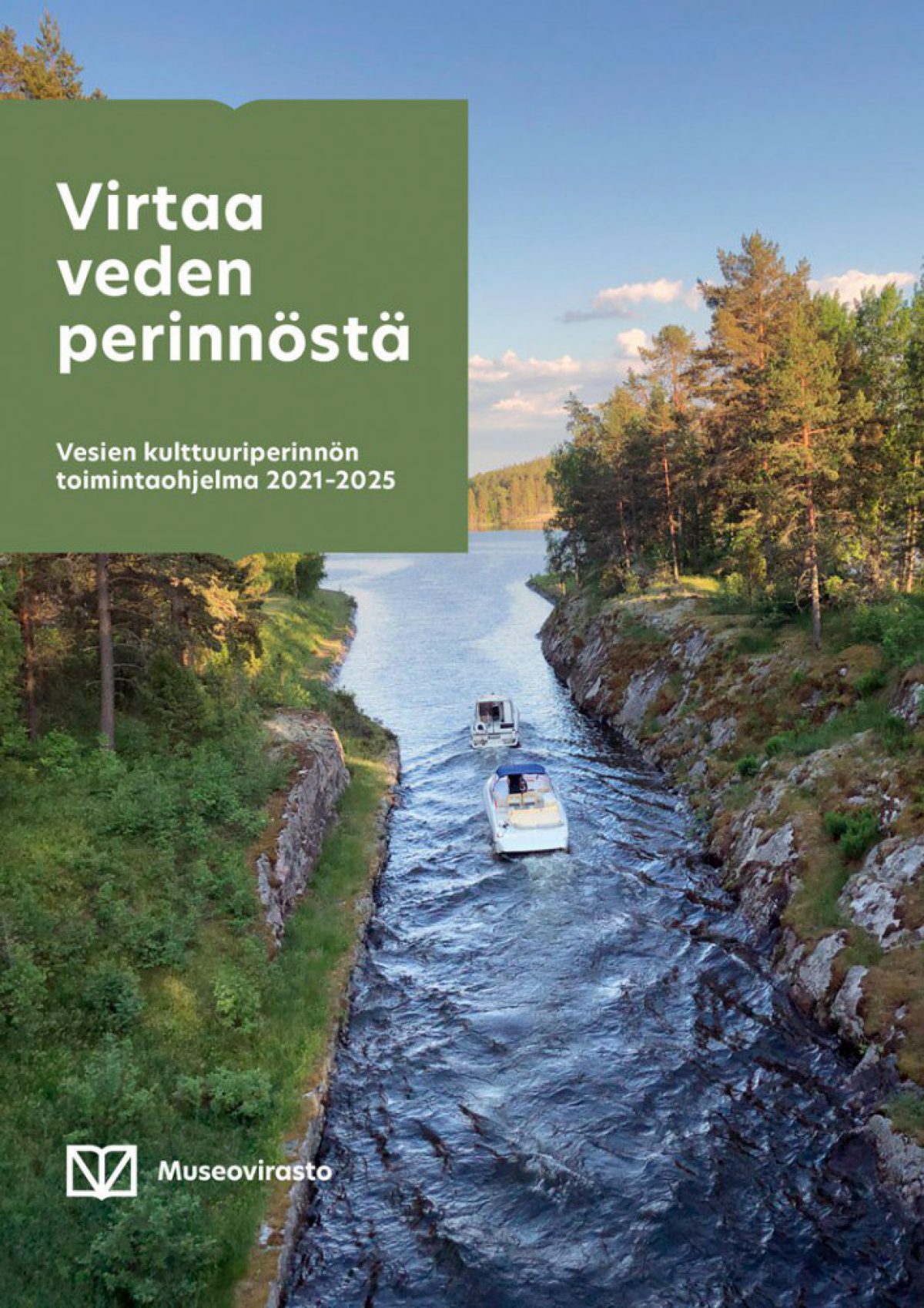 Vesien kulttuuriperinnön toimintaohjelman kansi