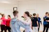 Kaustinen Youth Association dancers rehearsing folk dances Lauri Oino Wikimedia commons