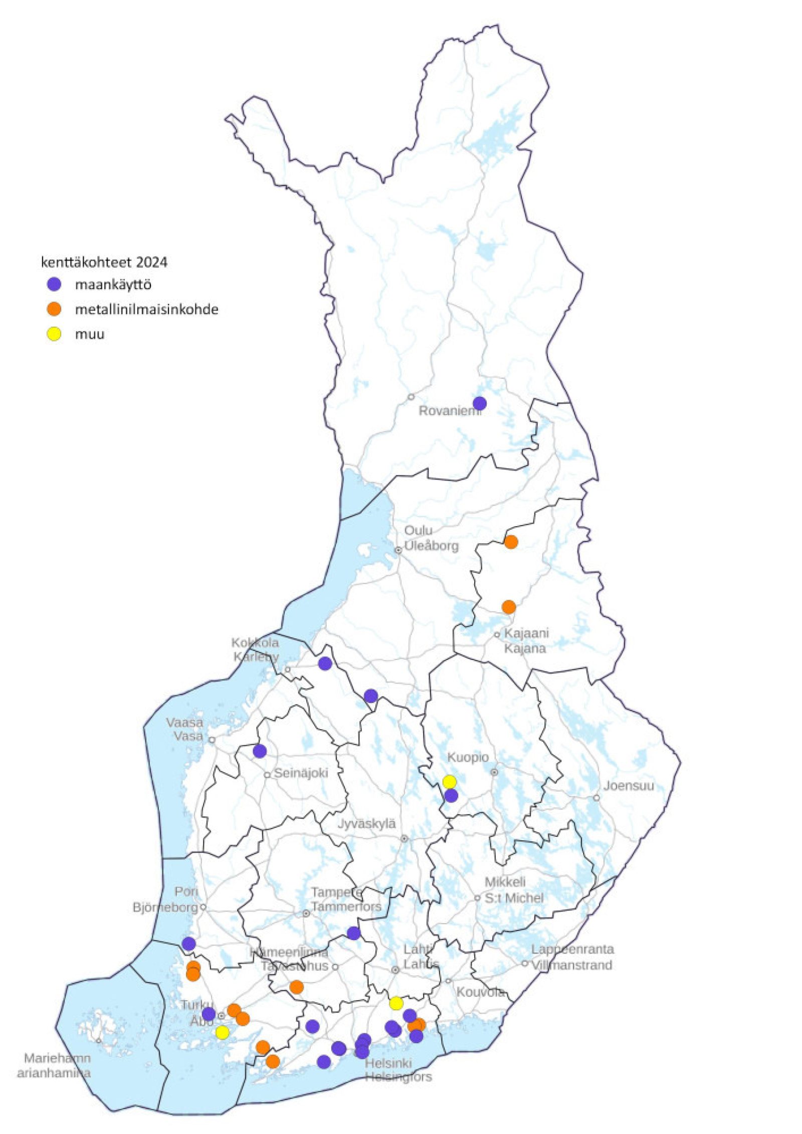 2024 kohteet lajiteltuna maakuntaraja 2024 kohteet lajiteltuna maakuntaraja