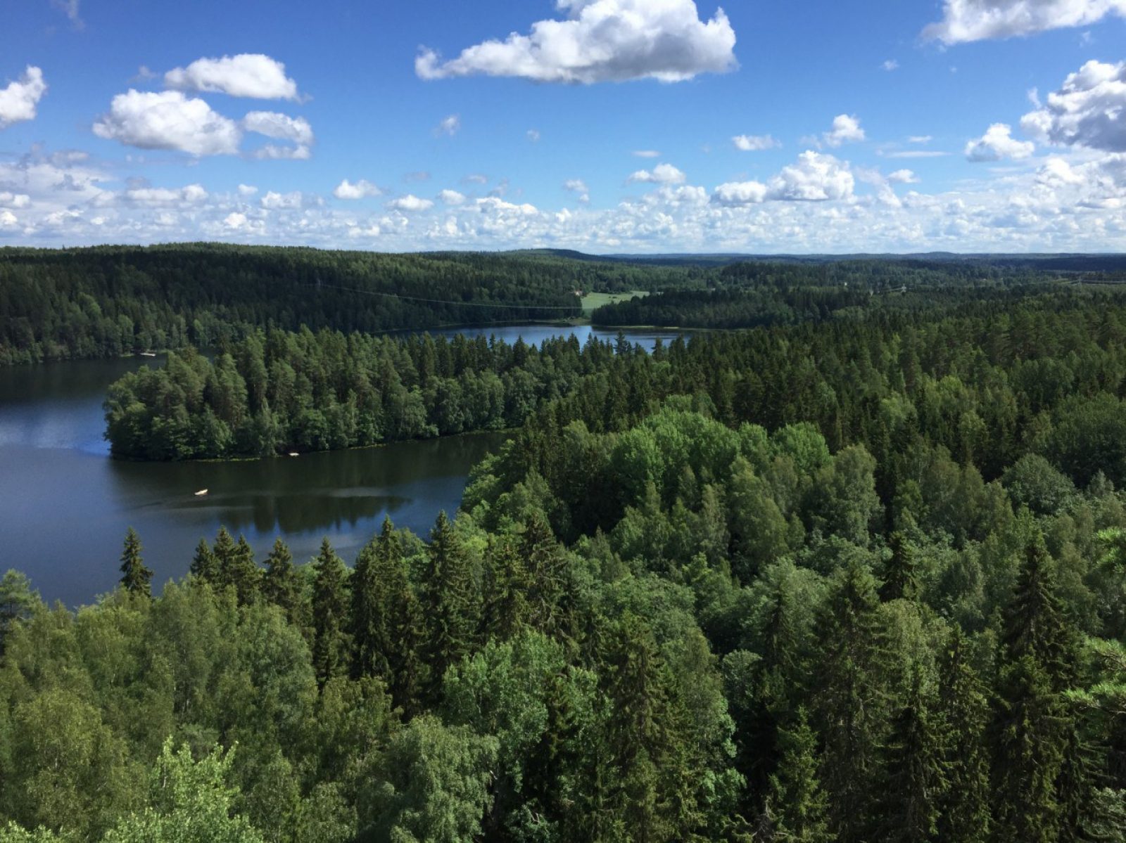 Aulangon näkötornista Ulla Salmela Aulangon näkötornista Ulla Salmela