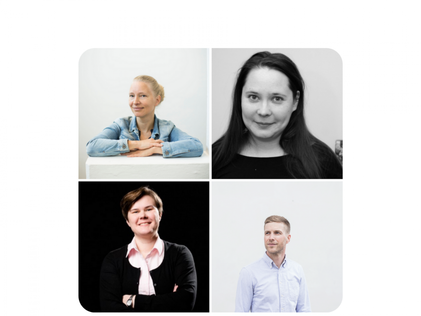 Riikka Paloniemi, Anni Granroth, Lotta Toivonen, Otto Tähkäpää. Kuvaaja: Kaj Widell, Miikka Pirinen / Sitra, Annukka Pakarinen Riikka Paloniemi, Anni Granroth, Lotta Toivonen, Otto Tähkäpää. Kuvaaja: Kaj Widell, Miikka Pirinen / Sitra, Annukka Pakarinen