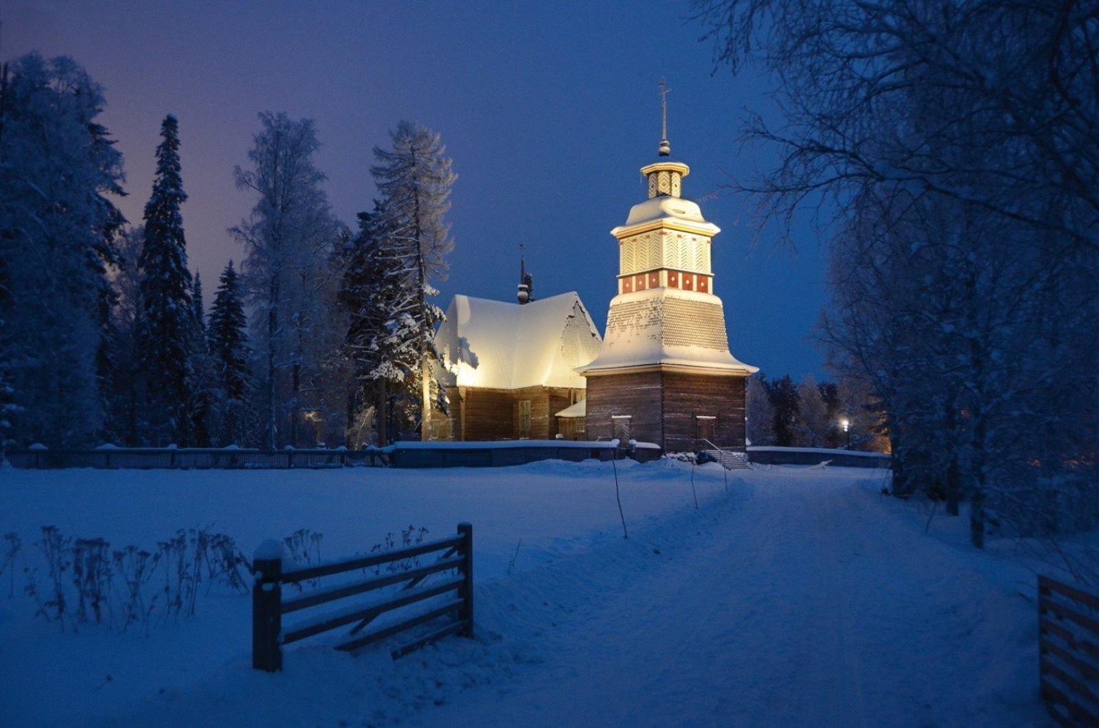 Talviyo Petajaveden vanha kirkko kuva Jussi Jappinen